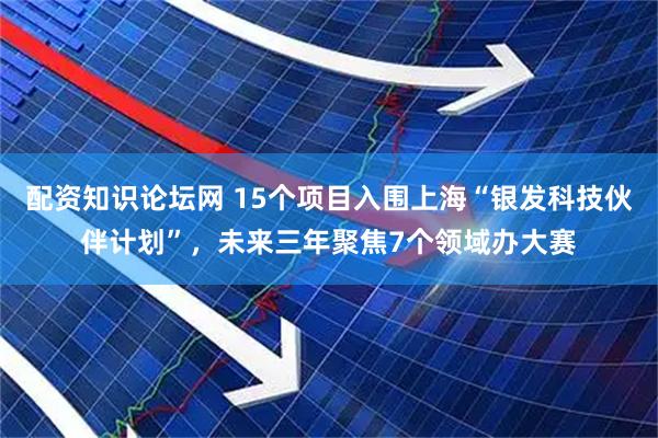 配资知识论坛网 15个项目入围上海“银发科技伙伴计划”，未来三年聚焦7个领域办大赛